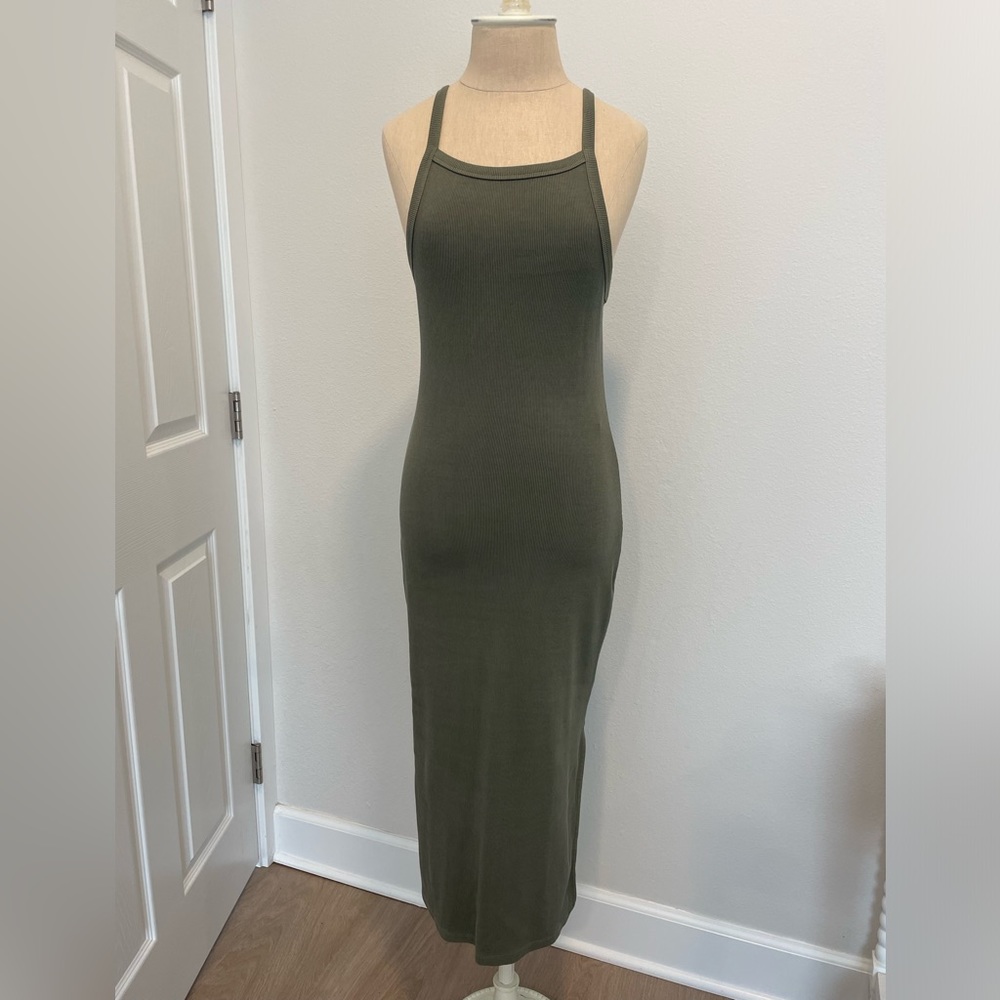 Old Navy Olive Green Dress